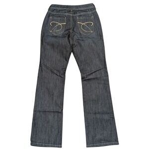 Chico's Platinum Jeans 0 Small 4 Dark Denim Modern Boot Cut Bootcut NWT NEW